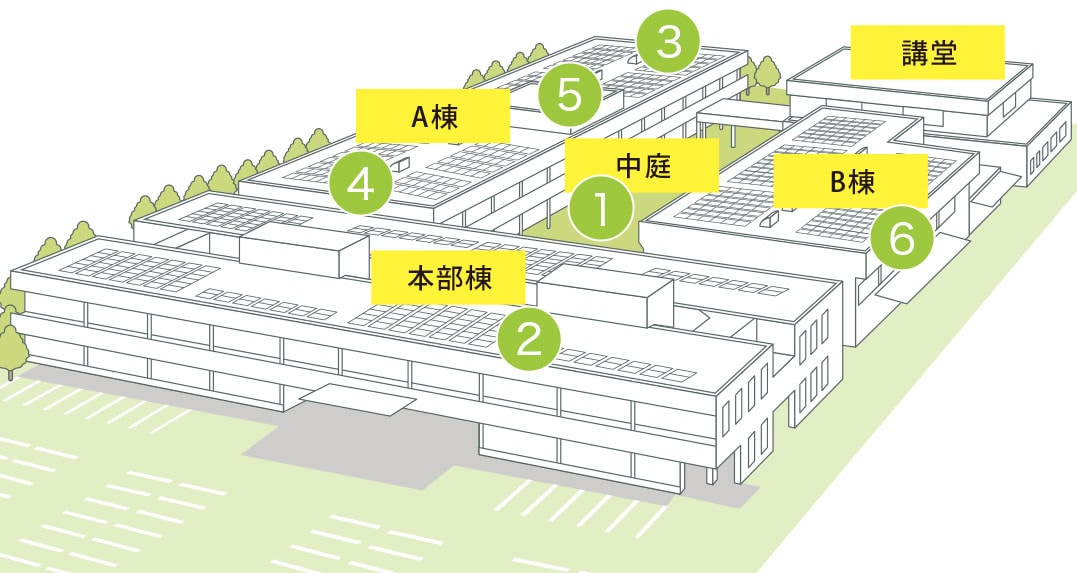 静岡県立工科短期大学沼津キャンパスマップ